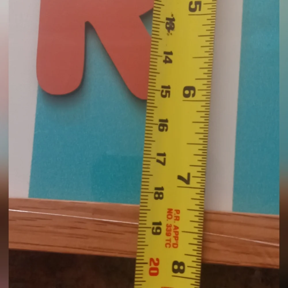 Endless Summer Wooden Wall Sign - Turquoise & Coral 24×8